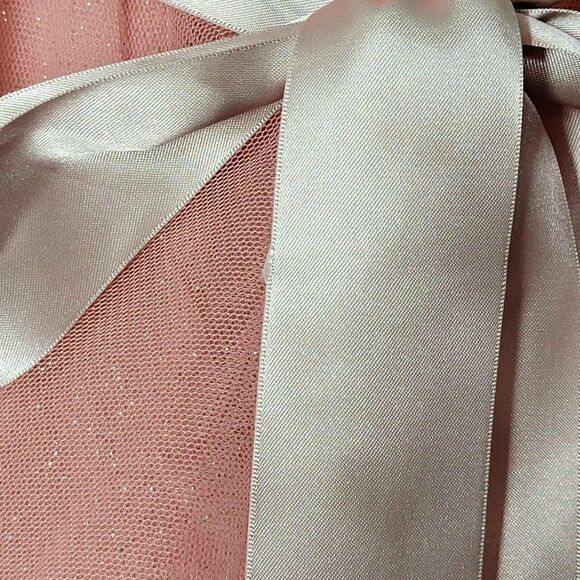 Teeze Me Strapless pink glitter dress, party homec - Picture 6 of 11